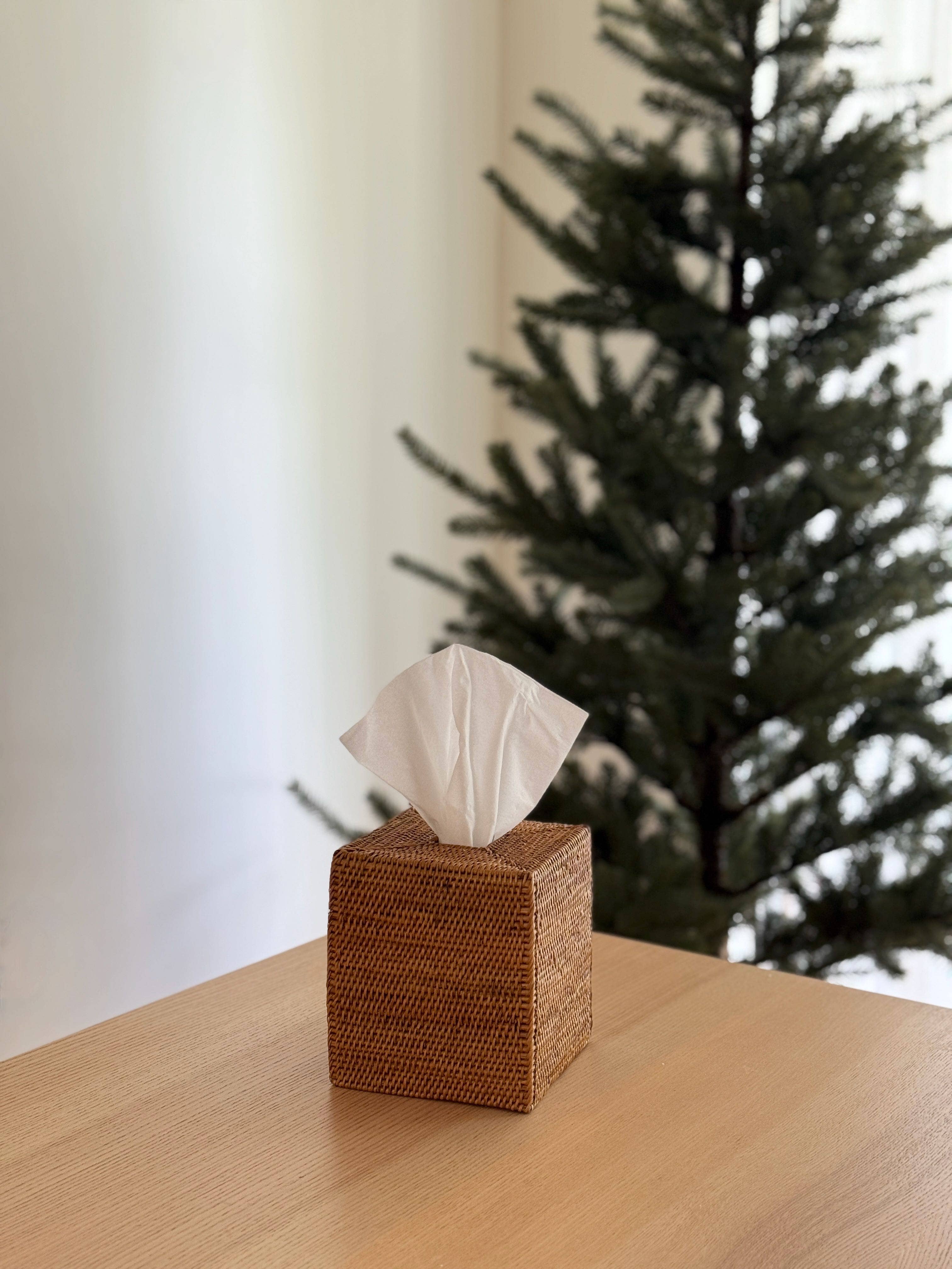 Ganapati - Wholesale Tissue Box - Bali Rattan Tissue Cover4