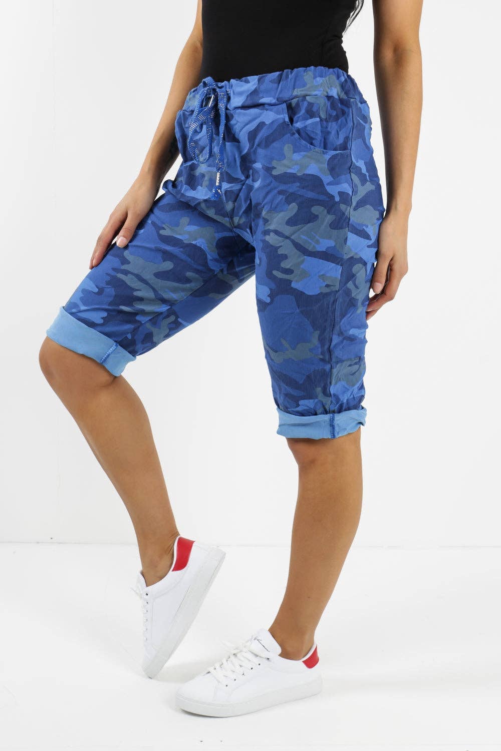 Miss Bold – wholesale Shorts – Women’s – Italian Camouflage Magic Chino Shorts115