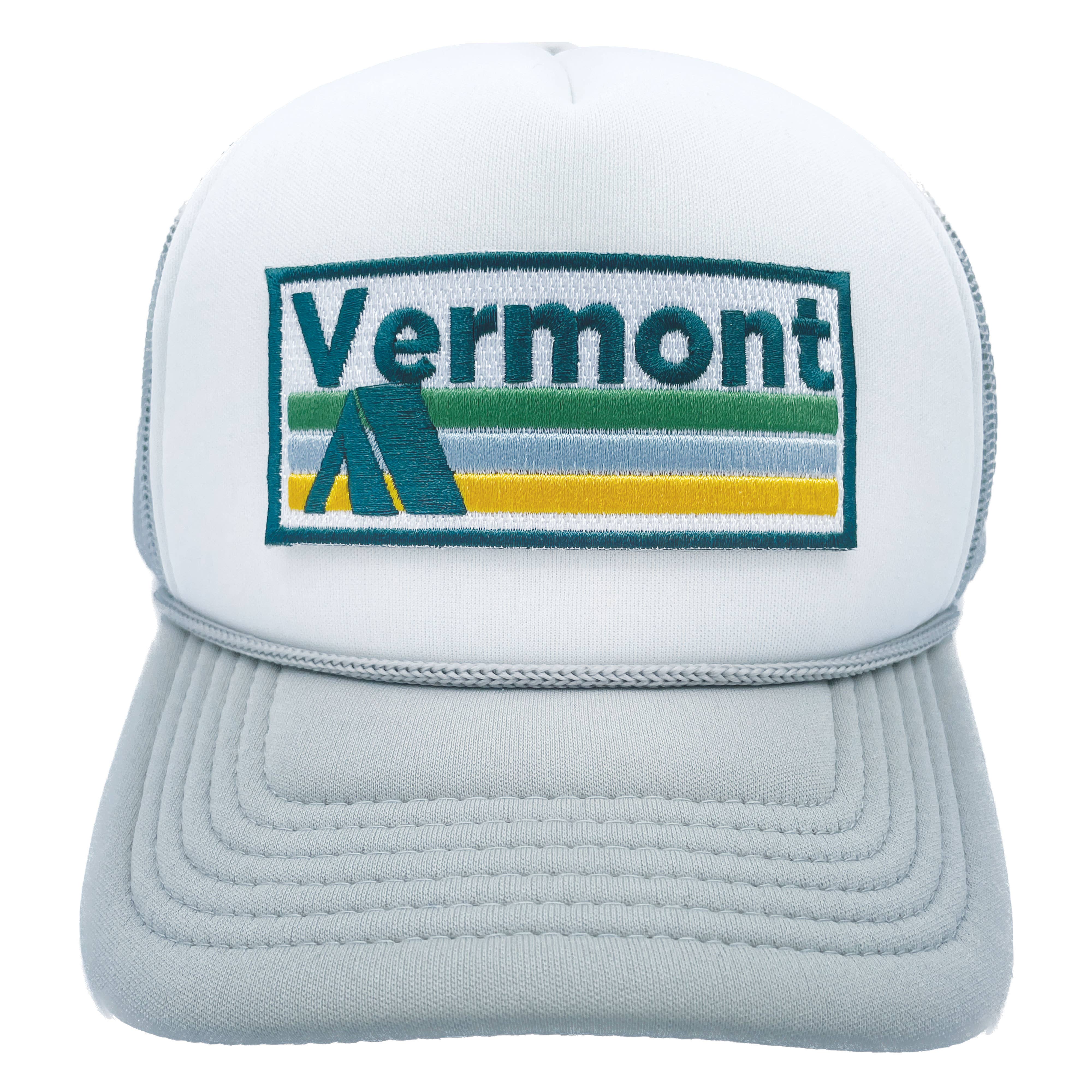 Hey Mountains - Vente Chapeau – enfant - Casquette Trucker Kids Vermont - Camping Rétro4