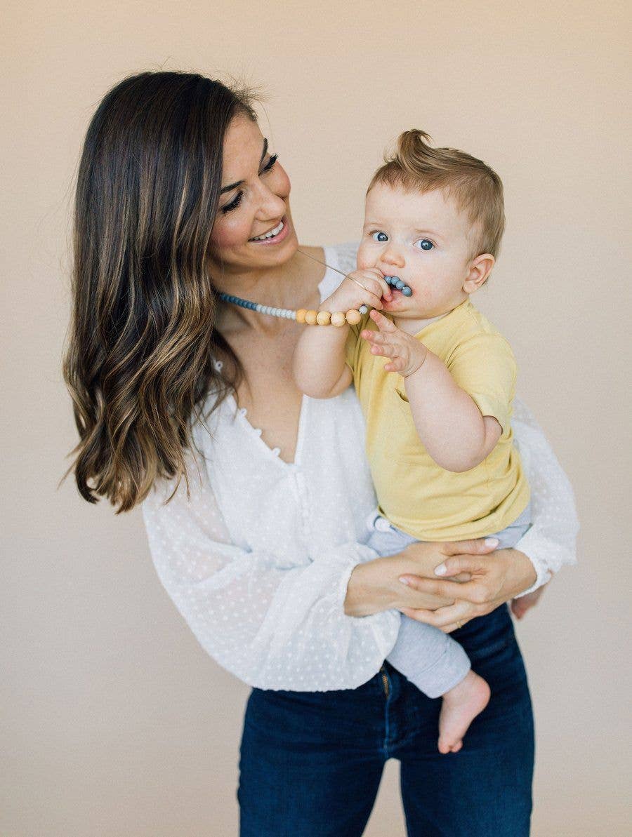 Chewable Charm - Wholesale Teething Necklace - Baby - The Danny Teething Necklace1