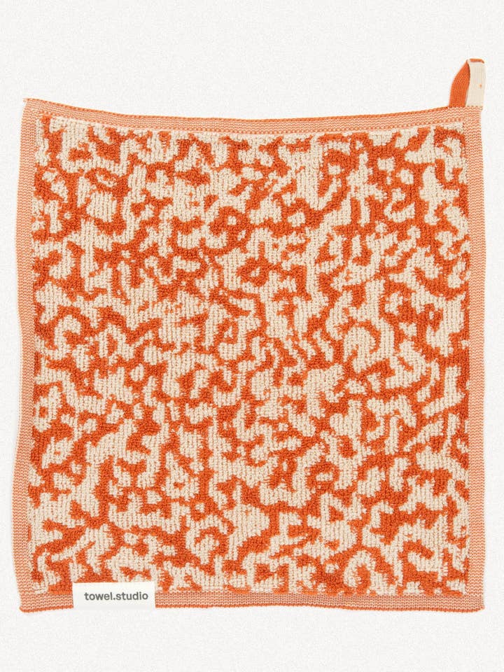 Noisy Camo Wash Cloth | Salamander for wholesale by towel.studio