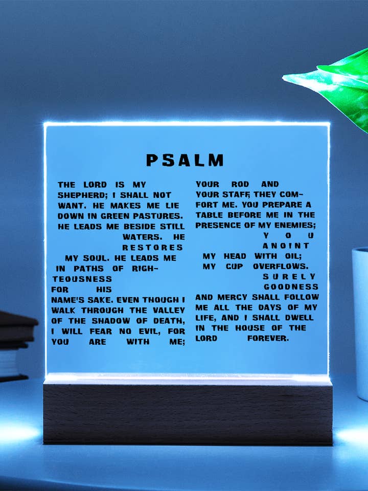 Custom Printed Square Acrylic Plaque – Personalized Photo & Message Gift for wholesale by Encore2wo