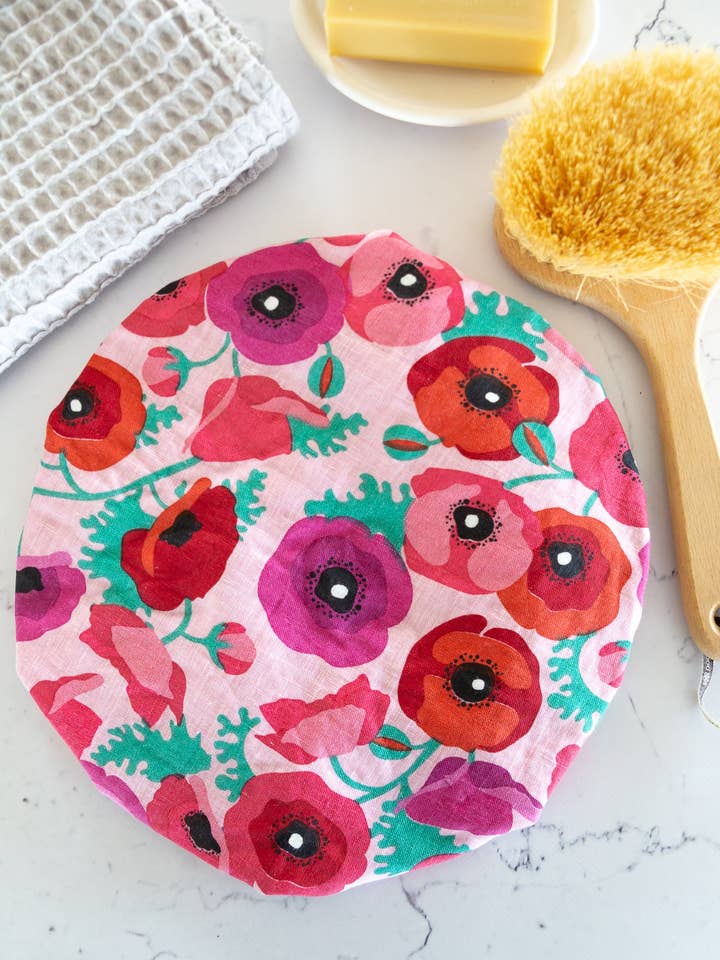 Linne Duschmössa - Poppies för wholesale av Allgifts Australia