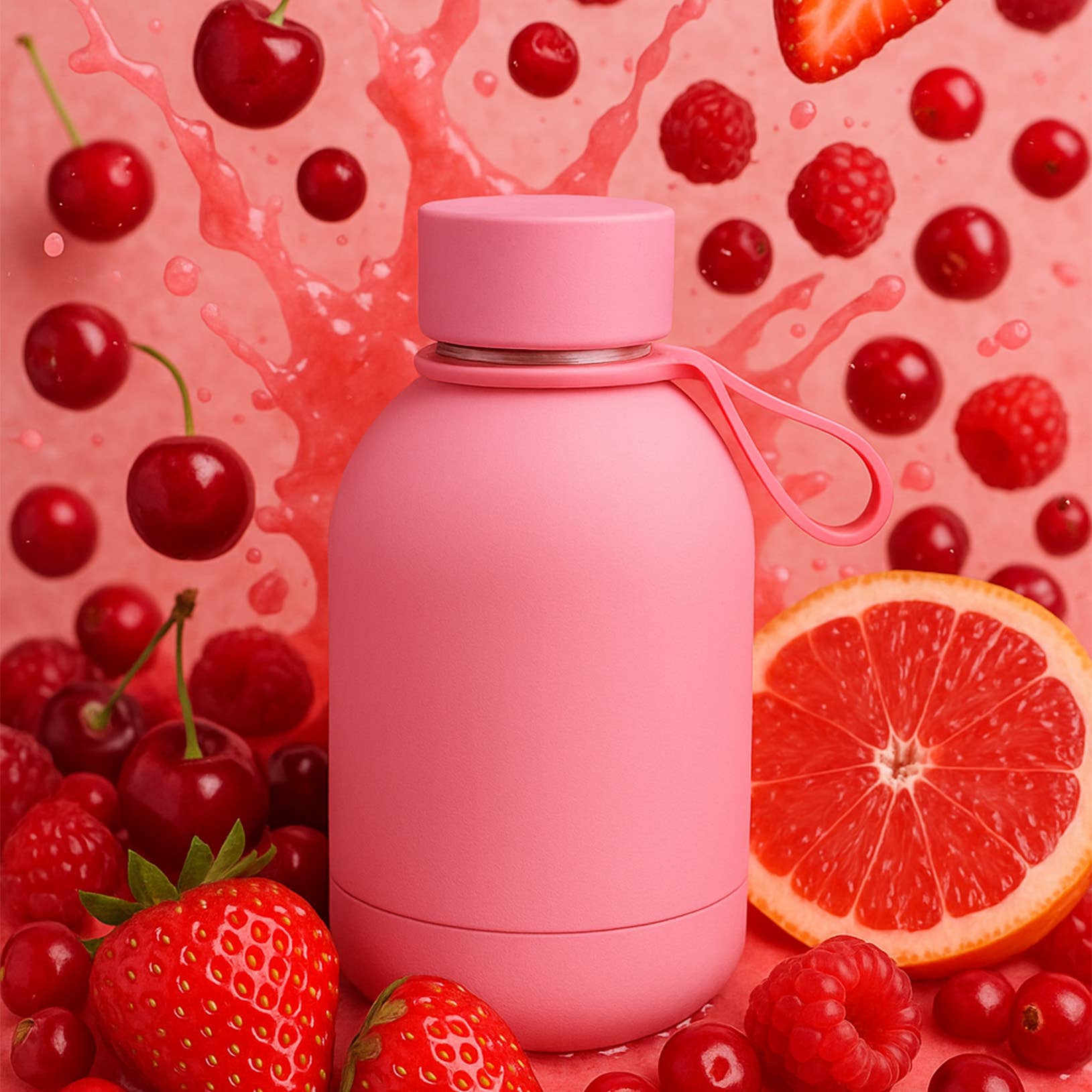 YOKO DESIGN – wholesale Water bottle – Insulated bottle - Blush - Ceramic - Cosmopolitan - 350ml3