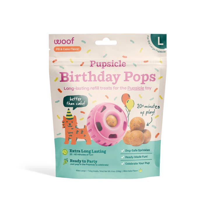 Woof - Wholesale Pet Toy - Dog - Birthday Pops