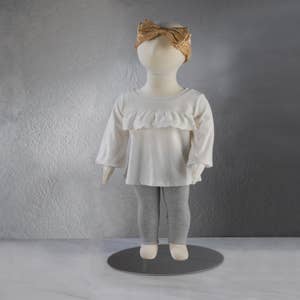 Shop for Glossy White 85cm Kids Mannequin Boy Girl Plastic Kids Mannequin  at Wholesale Price on