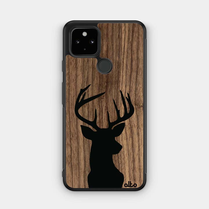 Madeira de nogueira | Capa de telefone Google Pixel - Buck Design por atacado de Alto Collective