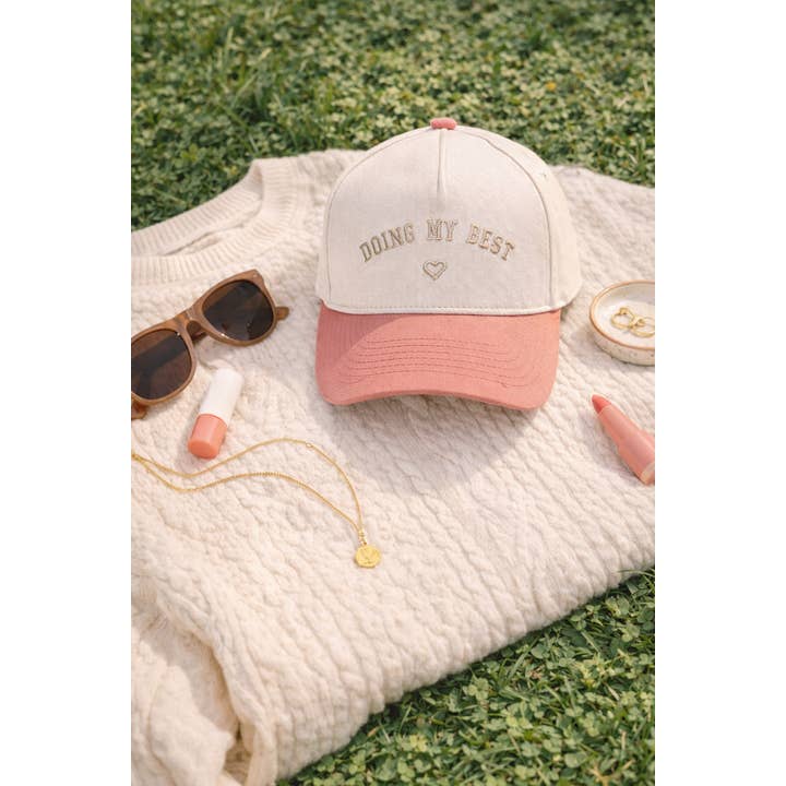 Ginger And Thread – wholesale Truckerkeps – Dam – Gör mitt bästa hjärtembroderade hatt för mamma, mammas keps4