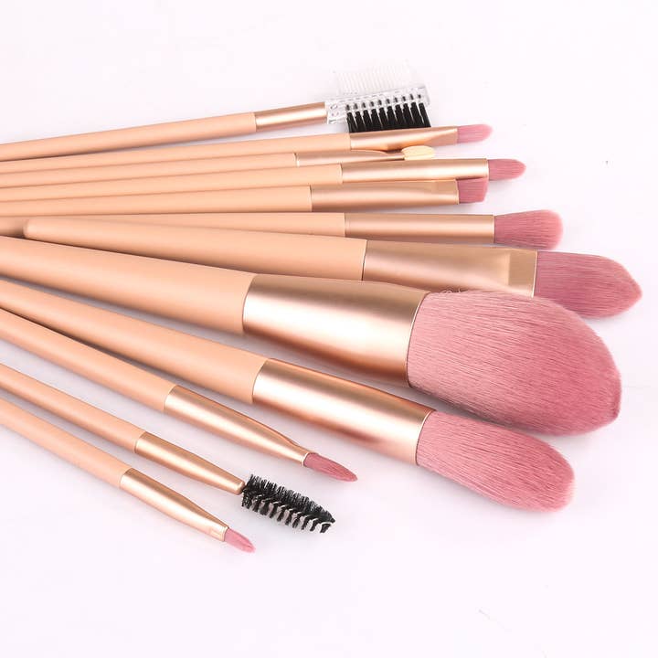PALOMA BEAUTIES - Wholesale Makeup Brush Set - Set of 12 Pro Makeup Brushes1
