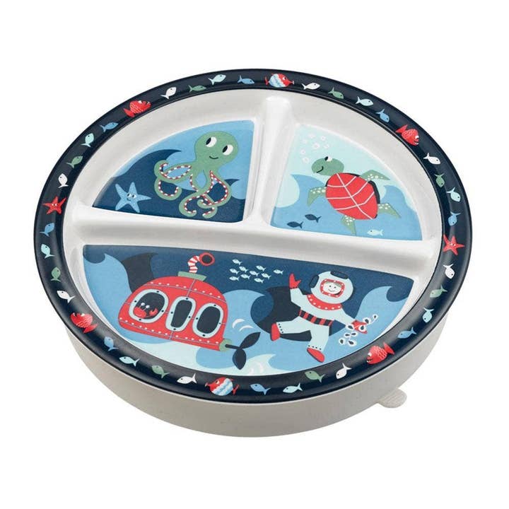 Divided Suction Plate | Ocean for wholesale by Ore’ Originals