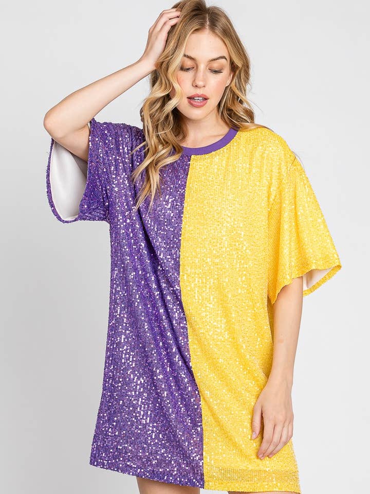 TOP VESTIDO SEQUÊNCIA DE CORES DIA DE JOGO por atacado de Sewn and Seen