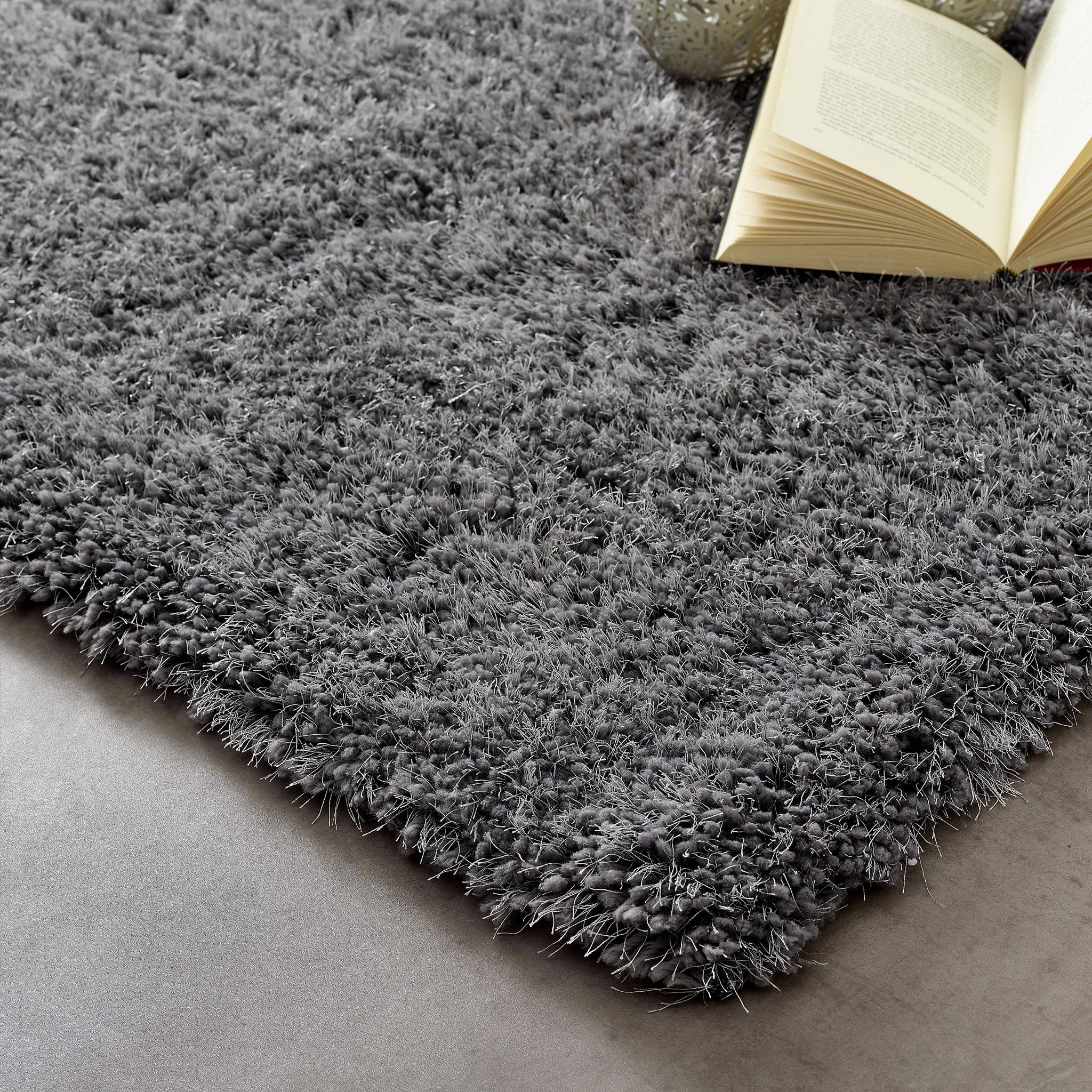 Phoenox Textiles – wholesale Area rug – Origins Chicago New Grey Shaggy Rug8