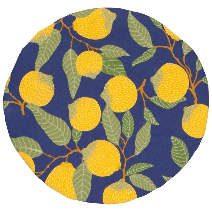 Now Designs by Danica - Wholesale Food Storage Wrap/Bag - Lemons Bowl Covers Set of 22