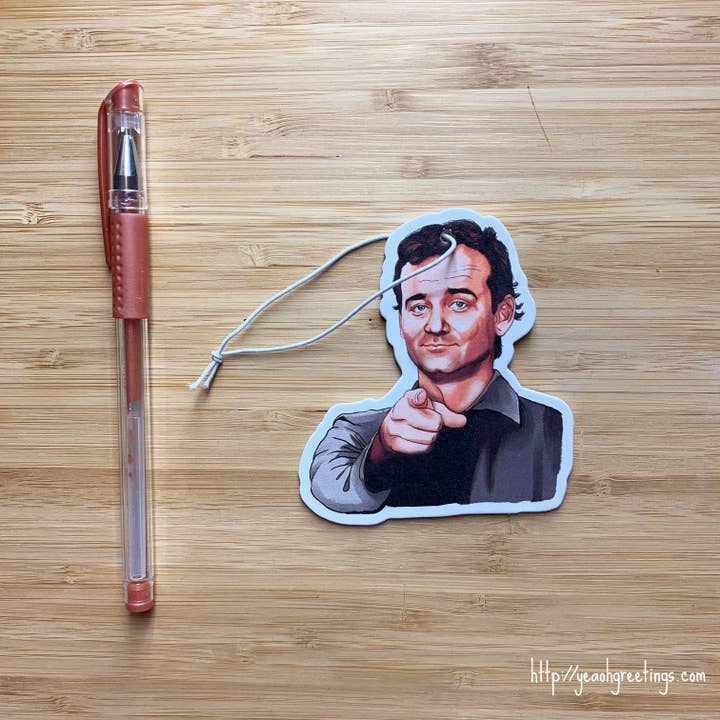 Yeaoh! Greetings - Wholesale Car Freshener - Unisex - Bill Murray Air Freshener, Stocking Stuffer Gift Idea