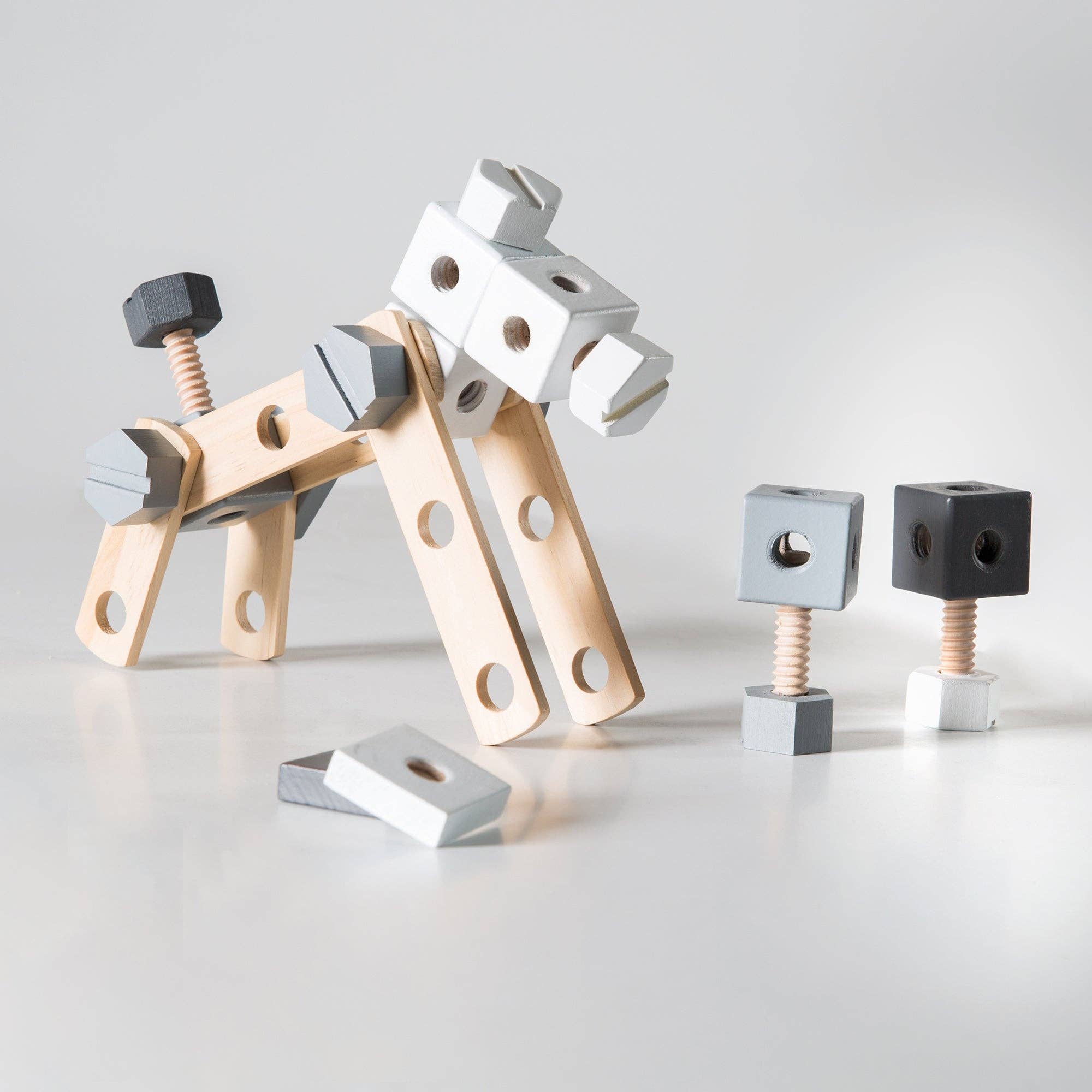 roba kids - Wholesale Wood Toy - Kids - ROBA wooden construction kit, 48-piece construction kit, wooden tool6