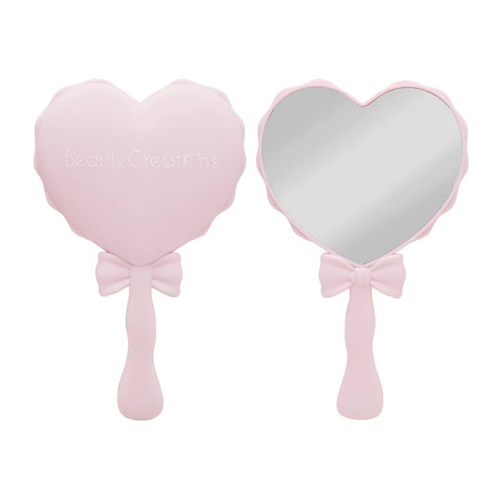 PINEAPPLE Beauty - Wholesale Compact Mirror - Beauty Creations BCBHM Pink Bow Handheld Mirror - 3 pcs0