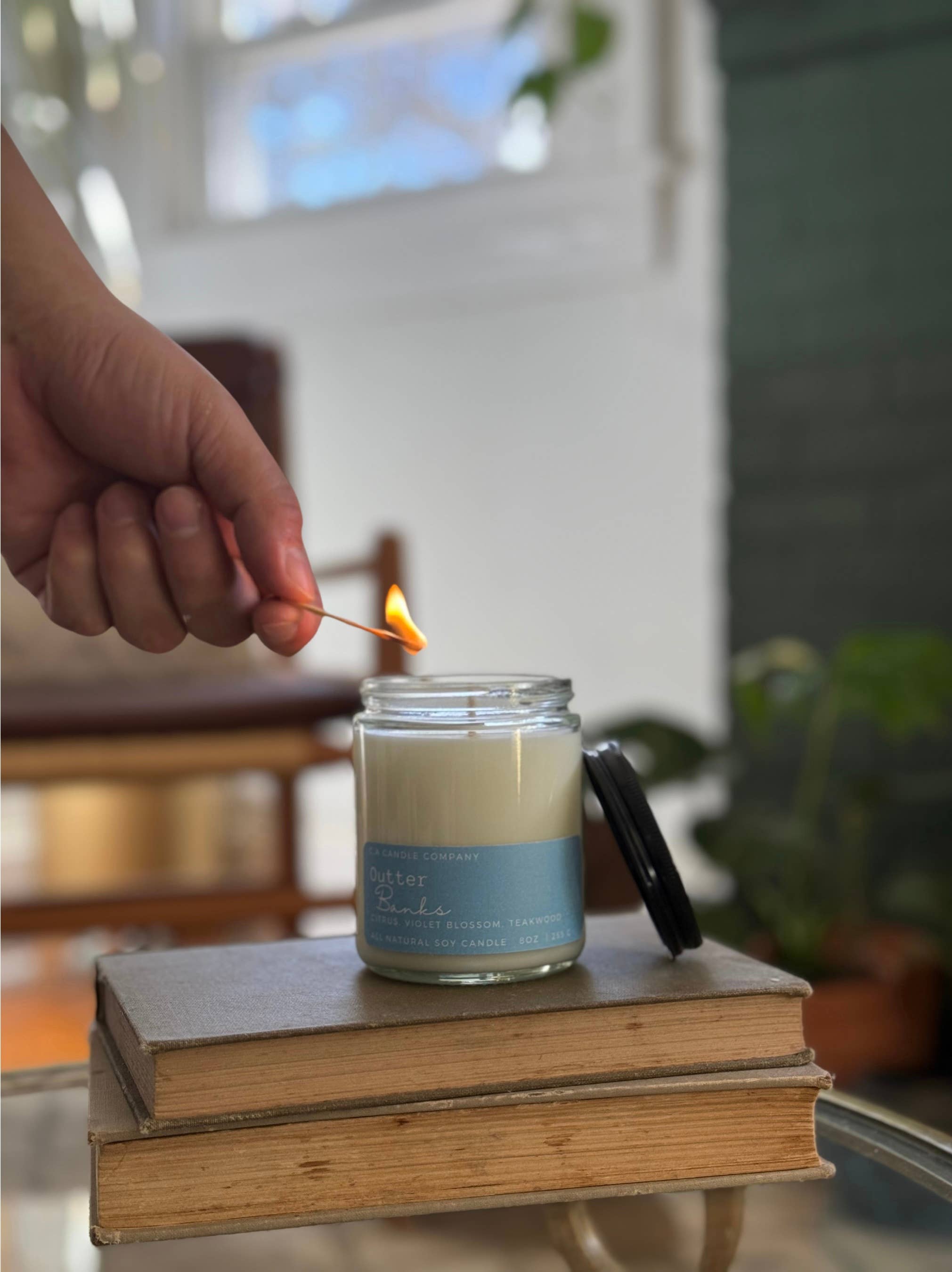 C.A Candle Co. - Wholesale Jar/Filled Candle - 8oz Soy Candle Old North State Collection5