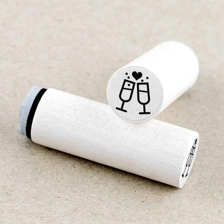Cheers mini stempel for engroshandel hos Merry and Bright