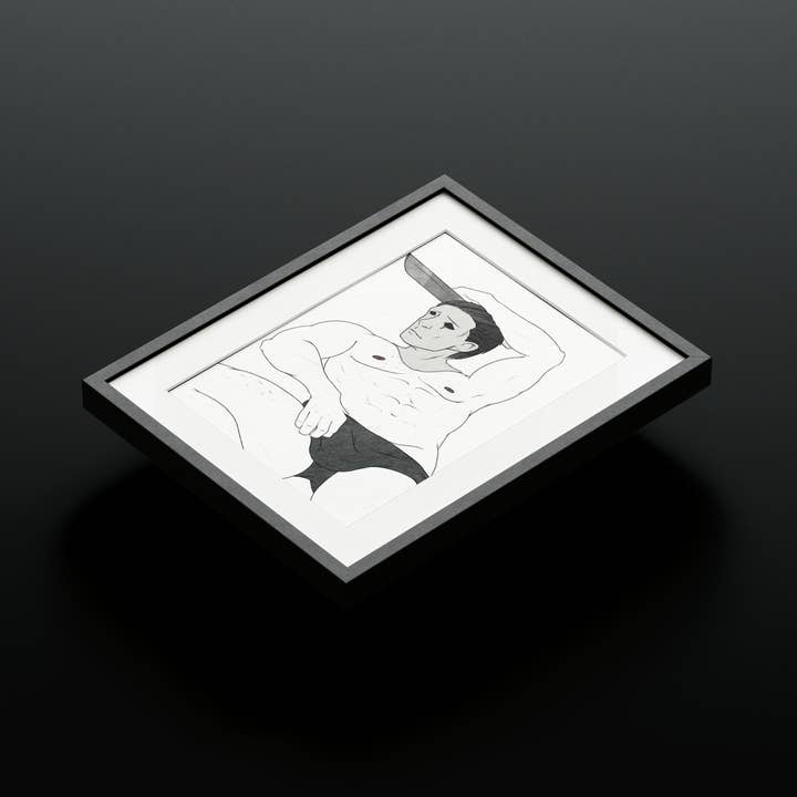 Qweer Co - Wholesale Art Print - Sexy Horror Poster Art Print - Michael Myers - A3 Size1