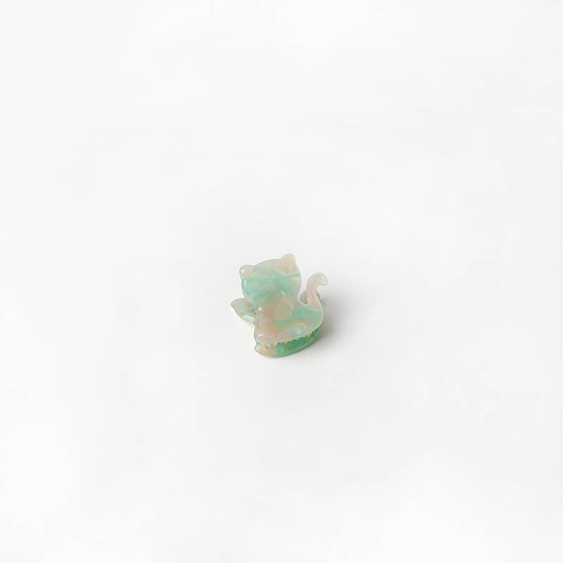 SoapElenGlen - Vendita all'ingrosso Fermaglio per capelli - Donna - Mini fermaglio per capelli a forma di gatto adorabile, accessori animali in acetato4