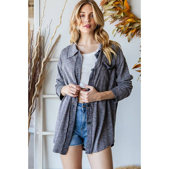 2TONE VINTAGE BUTTON JACKET for wholesale by Reborn J