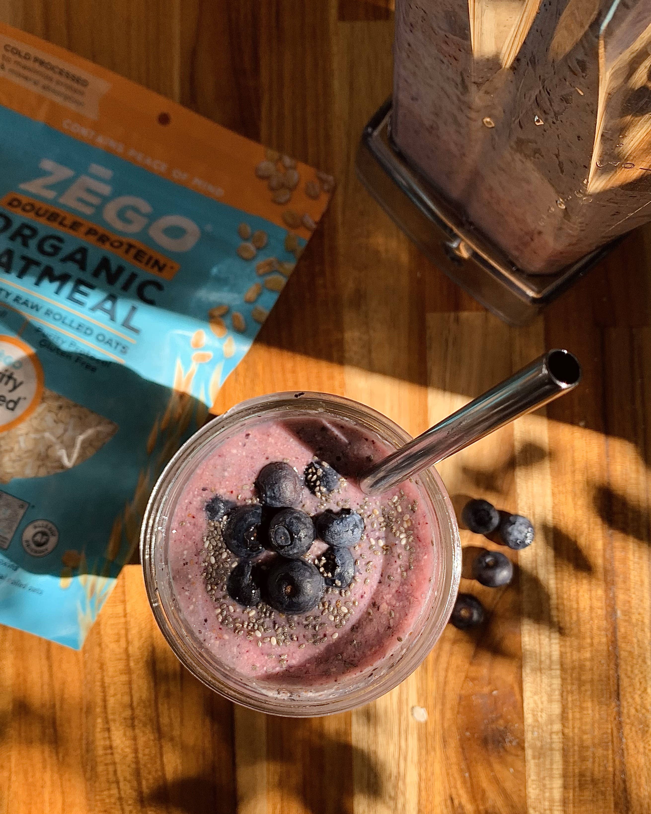 Zego - Wholesale Oats - Organic Gluten-free Double Protein Oats (14 Oz)13