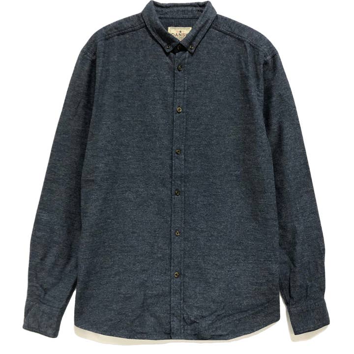 Heather Shirt - Blue for wholesale by Dansk Bomuldskompagni