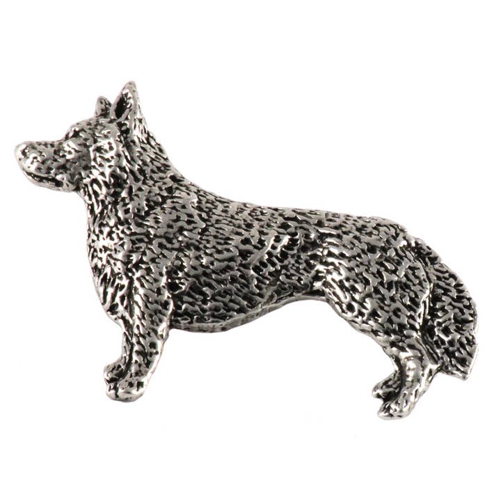 Husky Dog Tin reversnål eller magnet for engroshandel hos Creative Pewter Designs