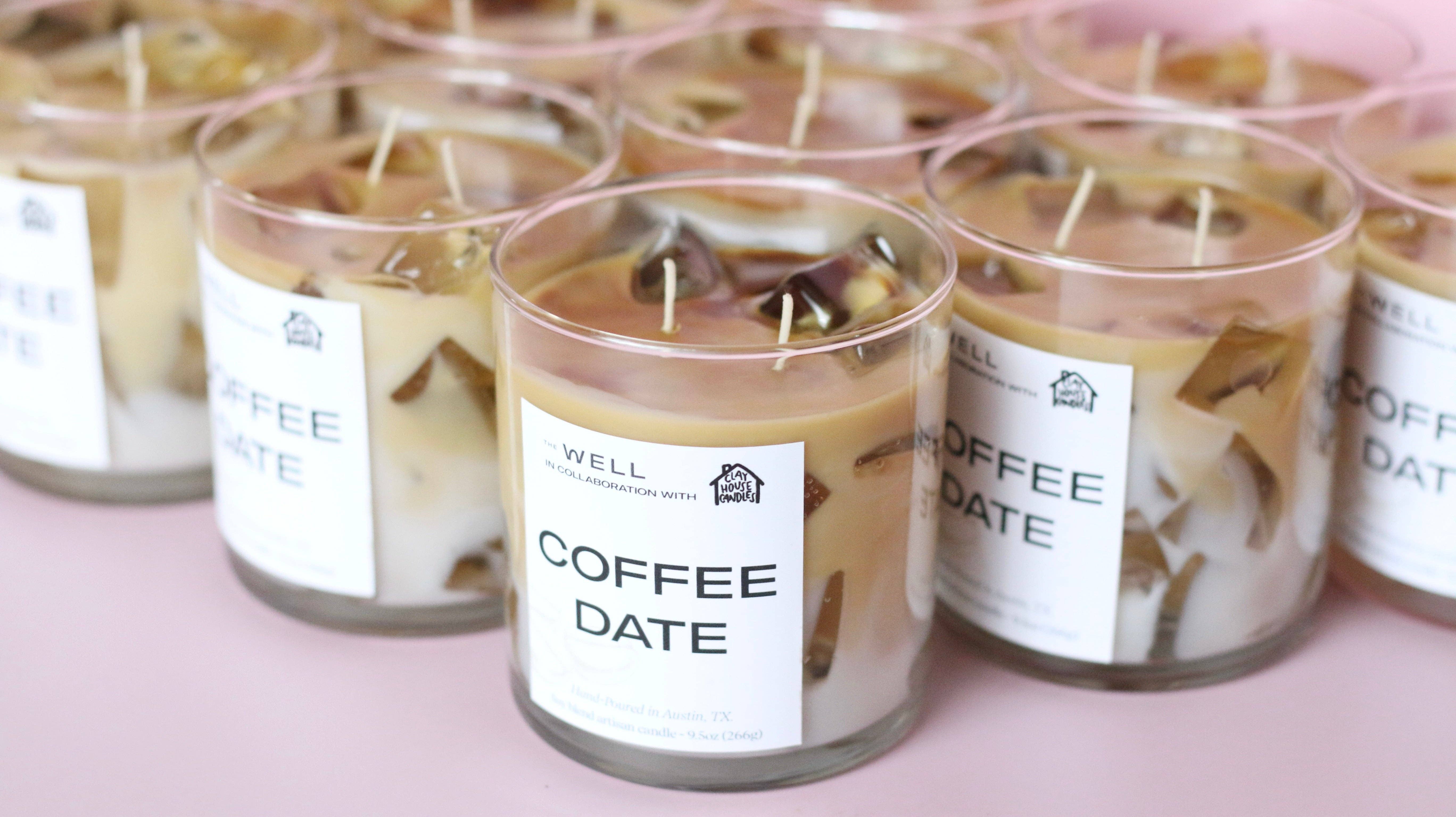 Clay House Candles - Wholesale Jar/Filled Candle - Coffee Date Container Candle3