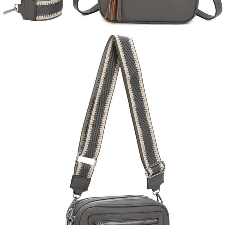 Ellas Trading – wholesale Crossbody bag – Women's – Urban Charm Tassel Ample Crossbody Bag - RB24080210