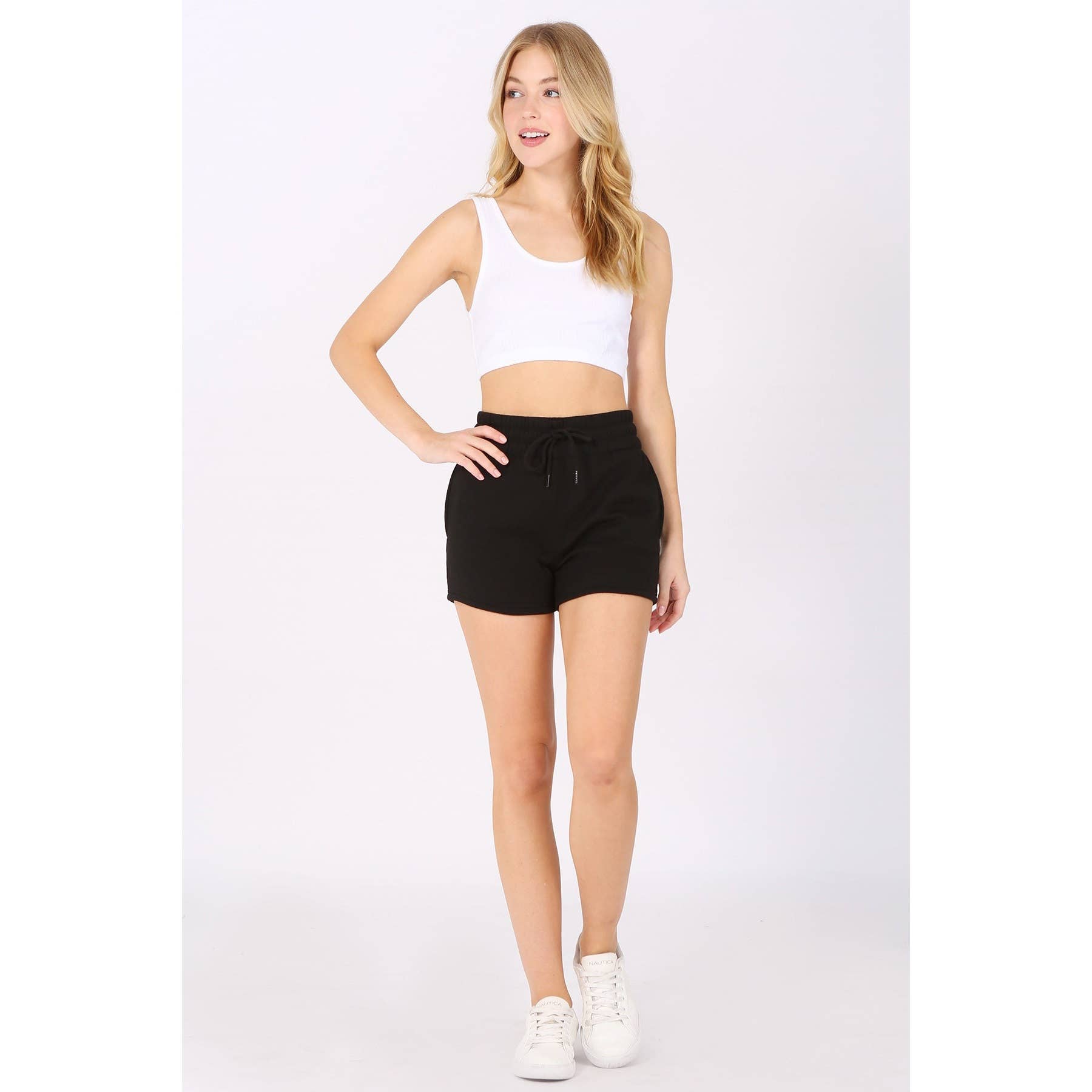 UP CLOTHING - Wholesale Shorts – Women’s - Solid Fleece Lounge Sweat Shorts19
