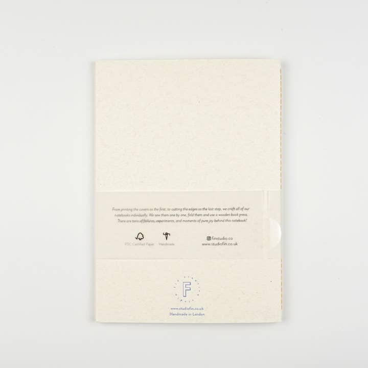 Fin Studio - Wholesale Notebook - Moon Illustrated Notebook / Moon Walk3