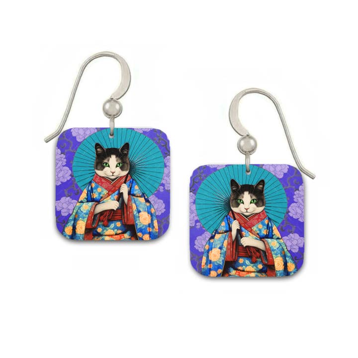 Blue Kitty - Brinco Quadrado Pequeno ES36 por atacado de ARTISTA