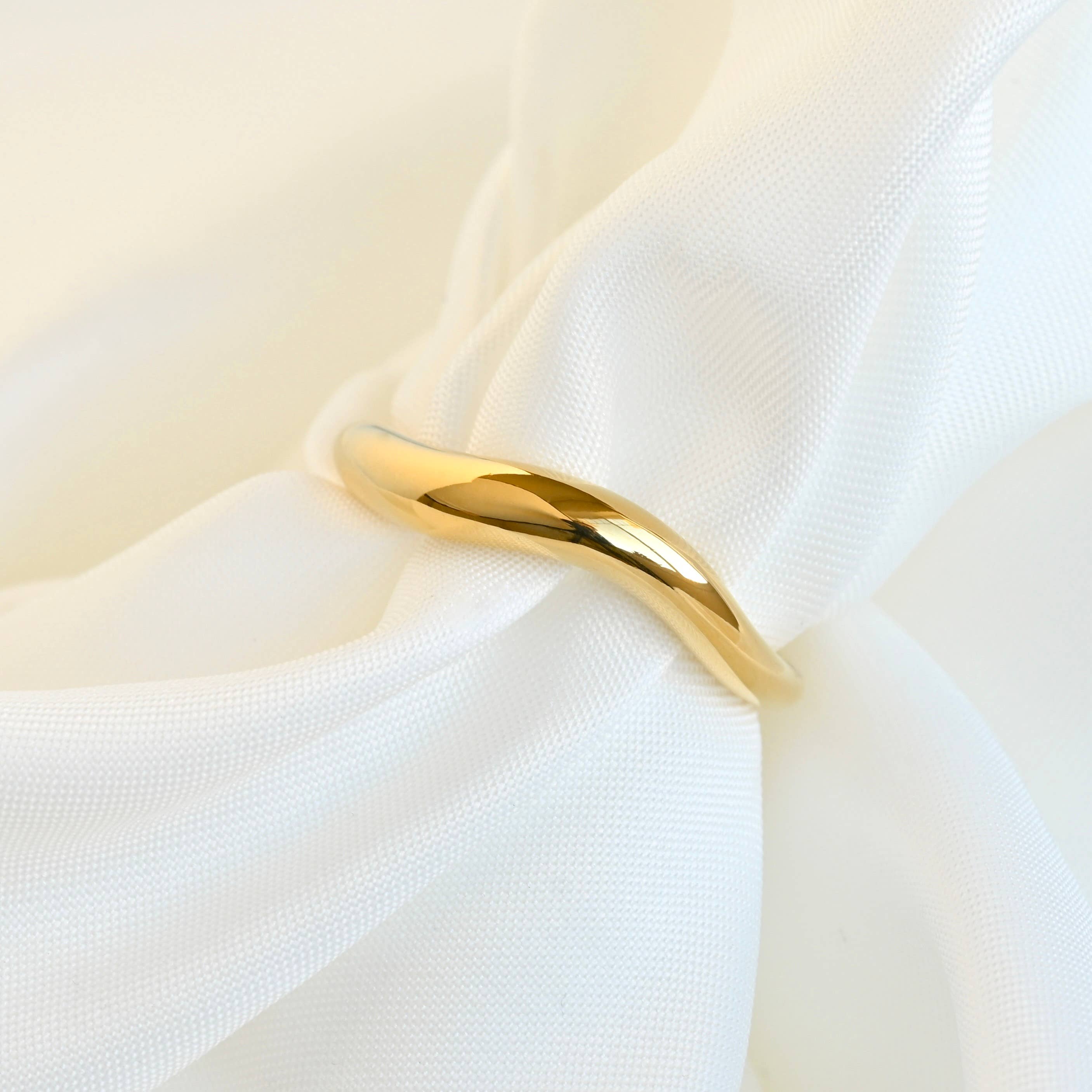 Blueyejewelry – wholesale Band/stacked ring – Gold Stacker Rings - Tarnish-free Dainty and Bold Rings13