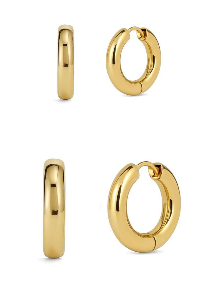 Mia Hoops for wholesale by Sunny Sunday