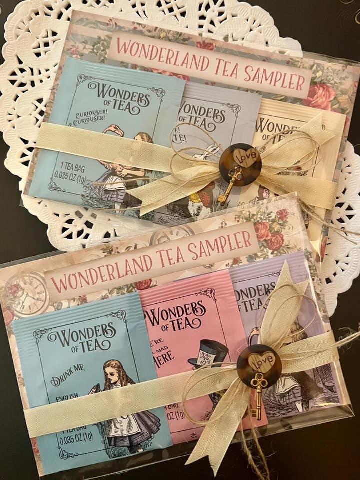 Alice in Wonderland Tea Sampler for wholesale by Our Designer