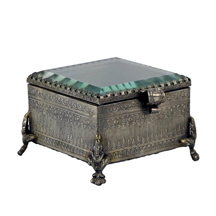 Blue Ocean Traders - Wholesale Decorative Box - Rectangle Beveled Box0