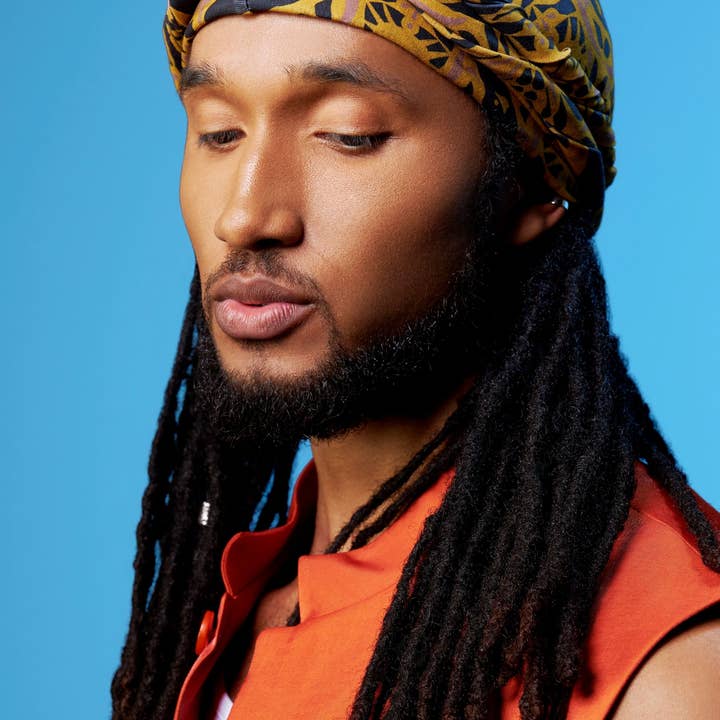 Men's Medallion Halo T-Shirt Turban for wholesale by You Go Natural