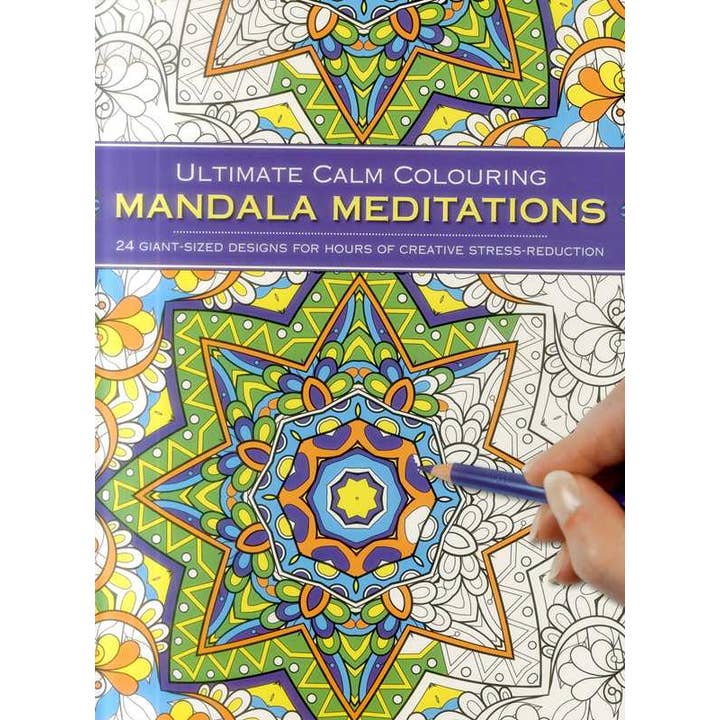Ultimate Calm Colouring: Mandalas by Southwater for wholesale by Simon & Schuster