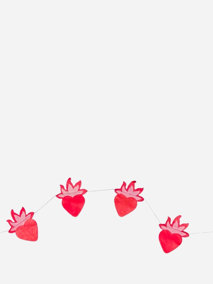 Papiergirlande, Herz Jesu, 1,5 m für den Großhandel von Giftsland