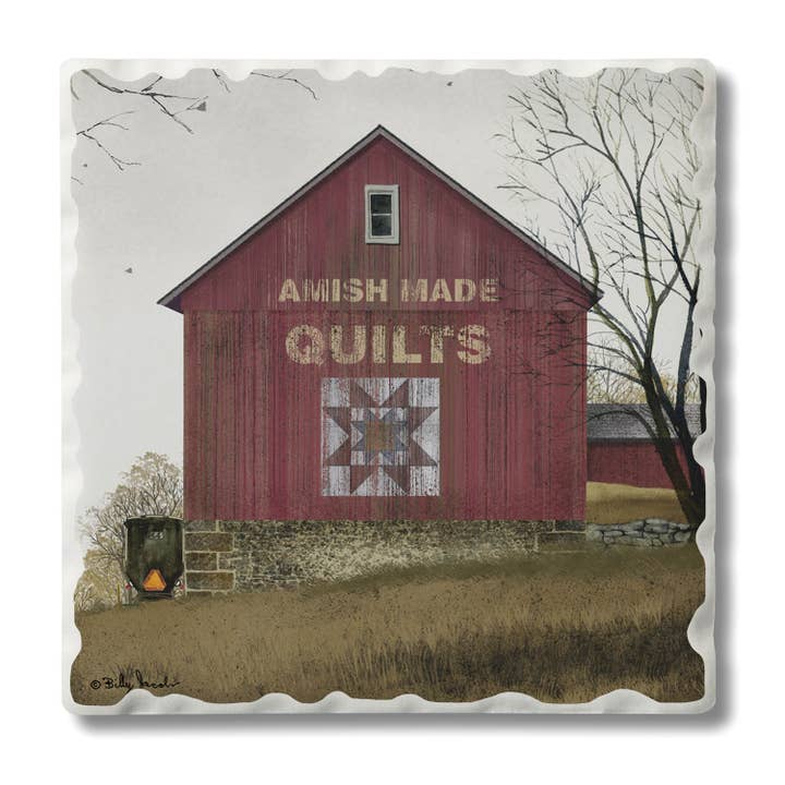 CounterArt/Highland Home/Thirstystone/CoasterStone - Wholesale Retailer Display - Home & Living - Simpler Times Pre-Packed Single Tumbled Tile Coaster Display