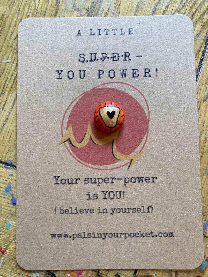Superhero Strength & Healing Pocket Charm for wholesale by Pals in your Pocket