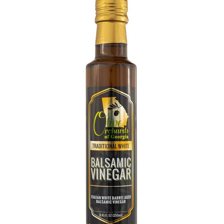 OLIVE ORCHARDS OF GEORGIA - Wholesale Vinegar - Balsamic Vinegar - Traditional White - 250ml/8.5oz