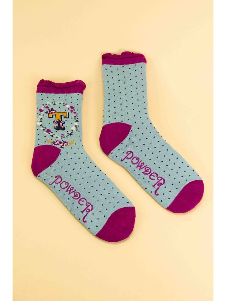 Powder Design - Europe - Wholesale Socks - Women's - Letter Ankle Socks75