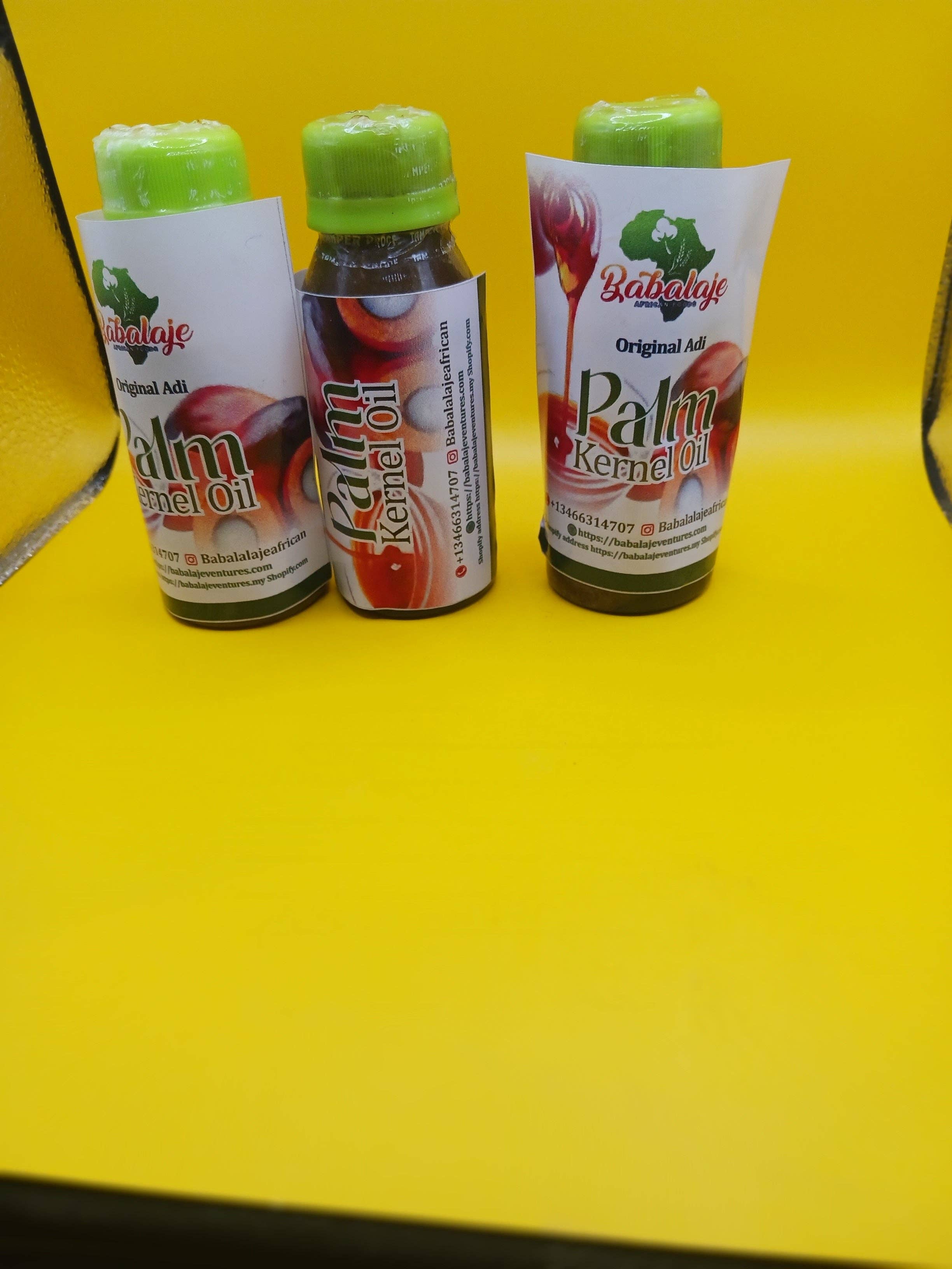 Babalaje - Venta al por mayor Aceite de cocina - Aceite de almendra de palma original/Adi/3 botellas.0