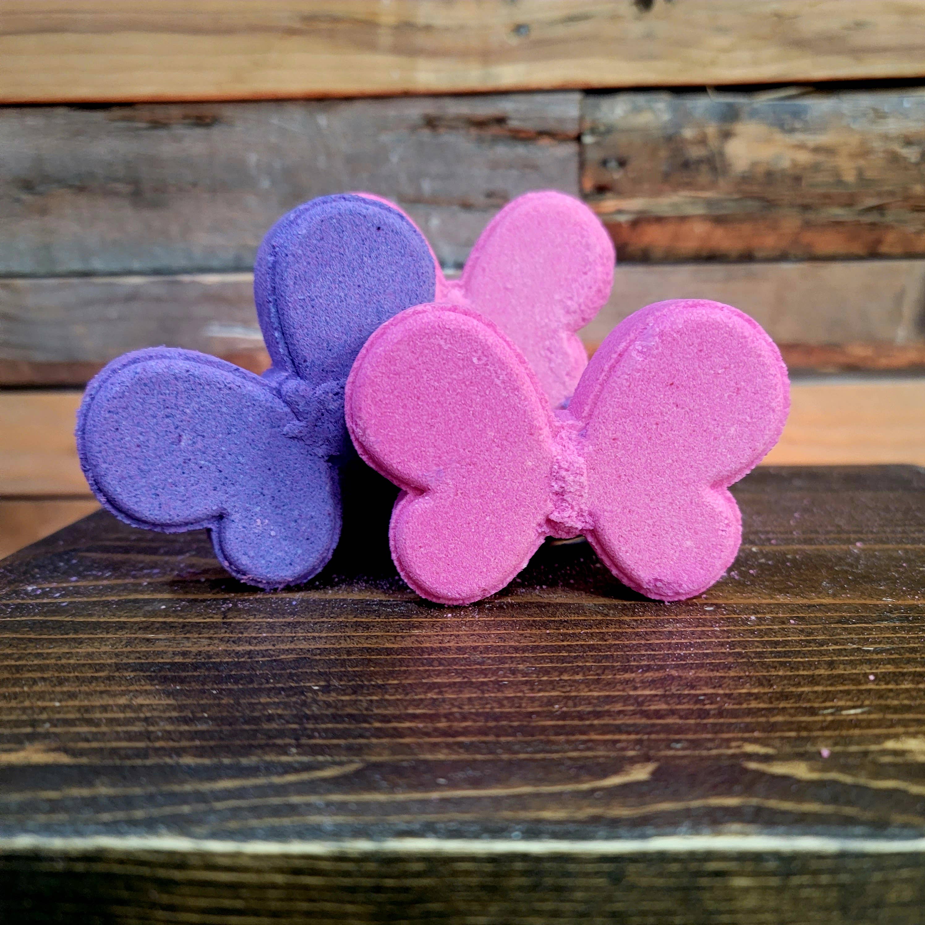 Penelope's Soaps & Such – Engroshandel Badekugle – Bath Bomb -- Butterfly1