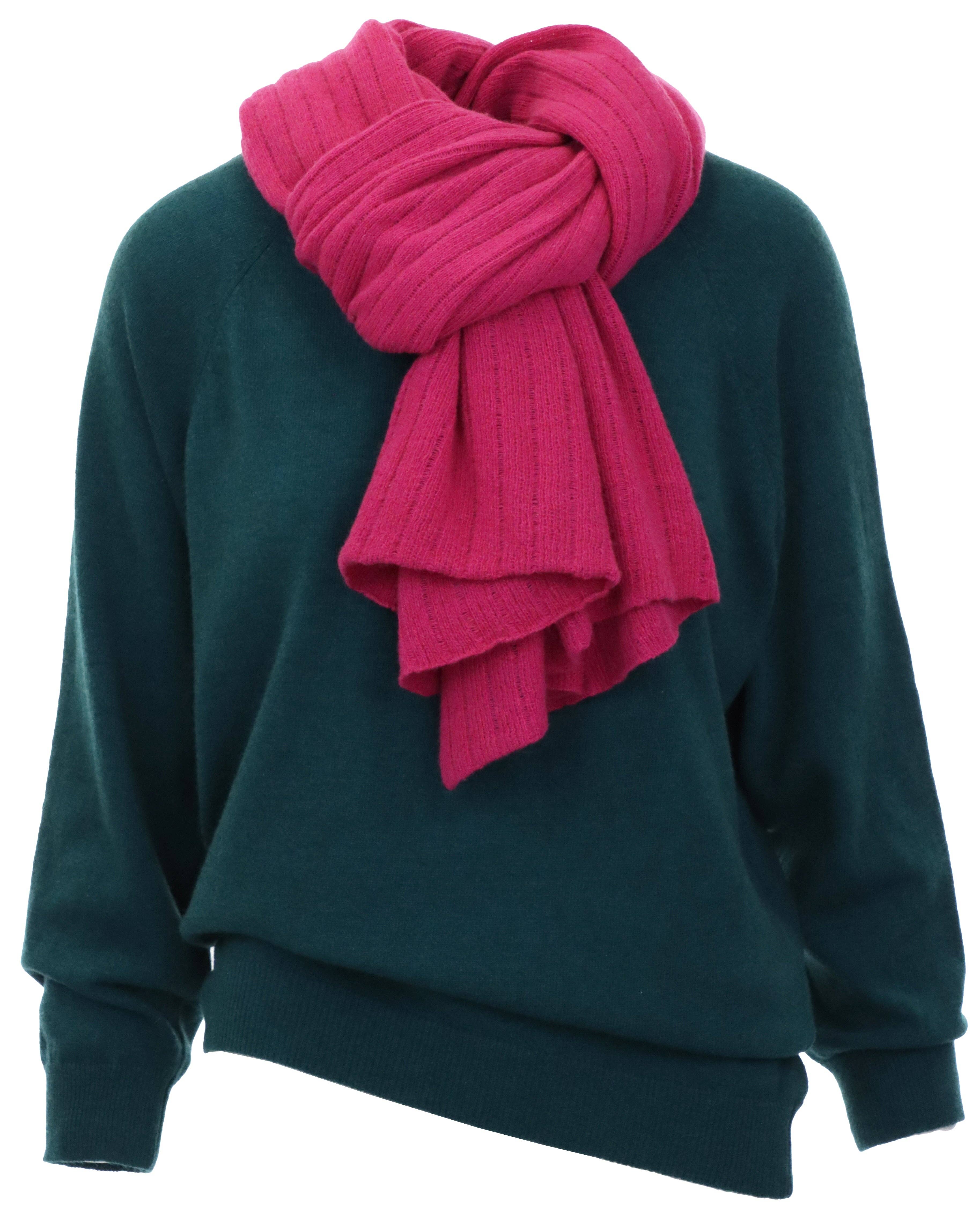 Ultraviolet Cashmere Blend Luxe Scarf for wholesale on Faire2