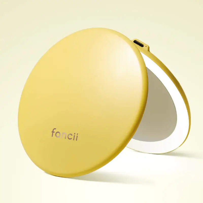 Fancii - Wholesale Compact Mirror - Taylor 5" Compact Mirror with LED Lights10