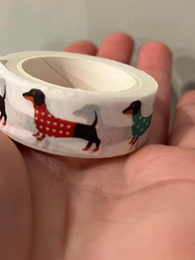 Dachshund Washi Tape & Stationery Planner Set for wholesale by BCrisp Creations