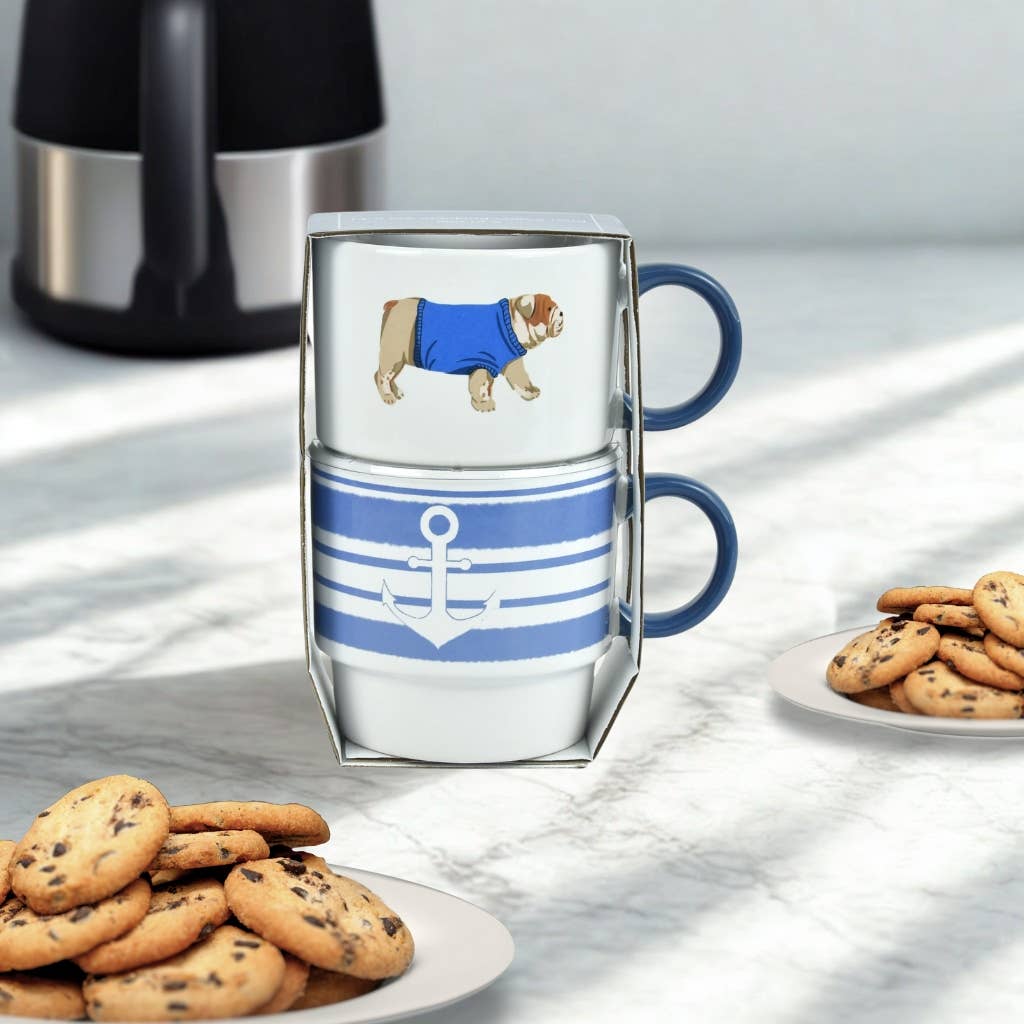 ARTONUSA - Wholesale Coffee Mug - 14 OZ stacking mug, set of 20